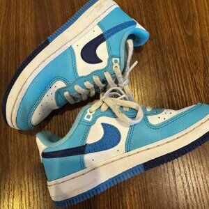 Nike Little Kids Force 1 LV8 2 Low | Split - Photon Blue | DX2164-100 | 12C